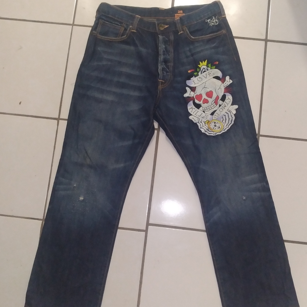 Ed Hardy Pants Size 38x34